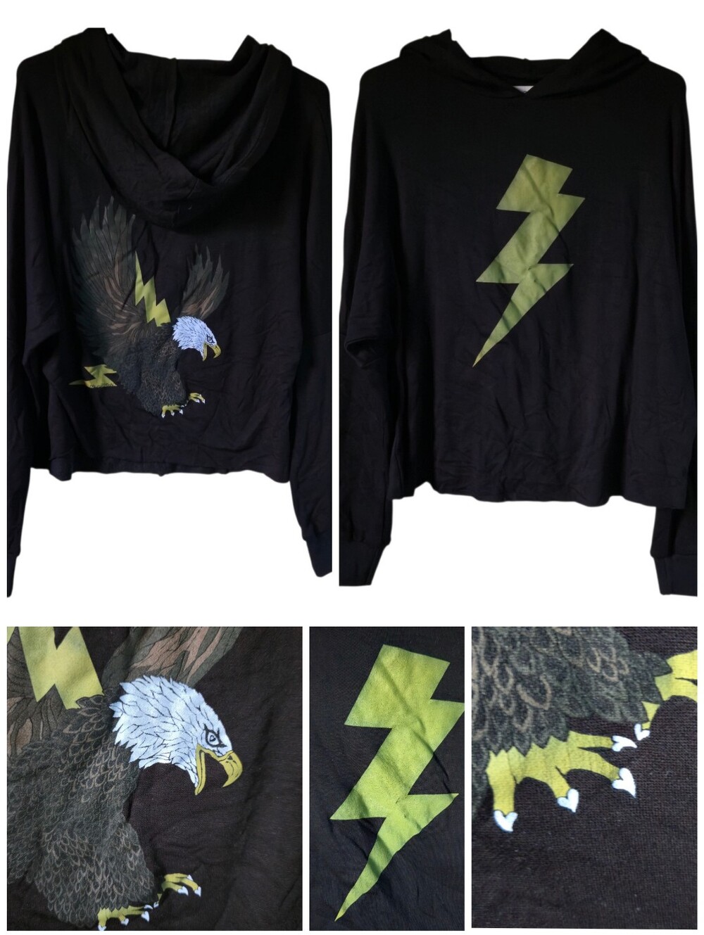 Lauren Moshi Eagle Bolt hoodie